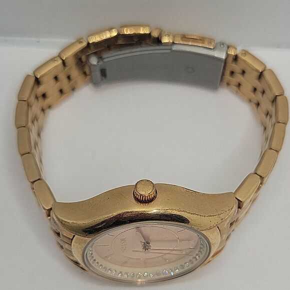 Fossil FSBQ1591 Women's Gold Stainless Steel Analog Dial Quartz Wrist Watch DE83 - Picture 7 of 10